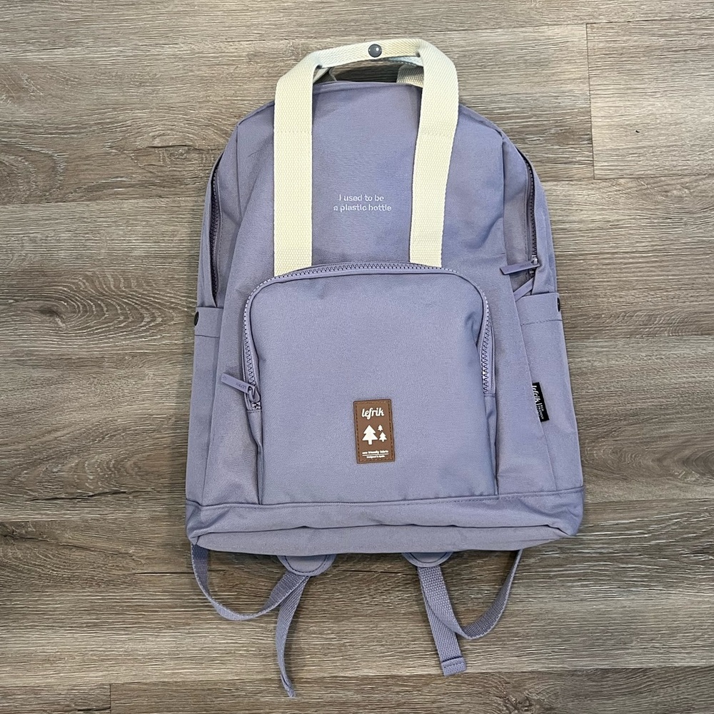 Lefrik purple backpack